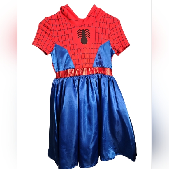 Marvel Spider-Man Girls Costume Dress LG+ - Picture 2 of 6